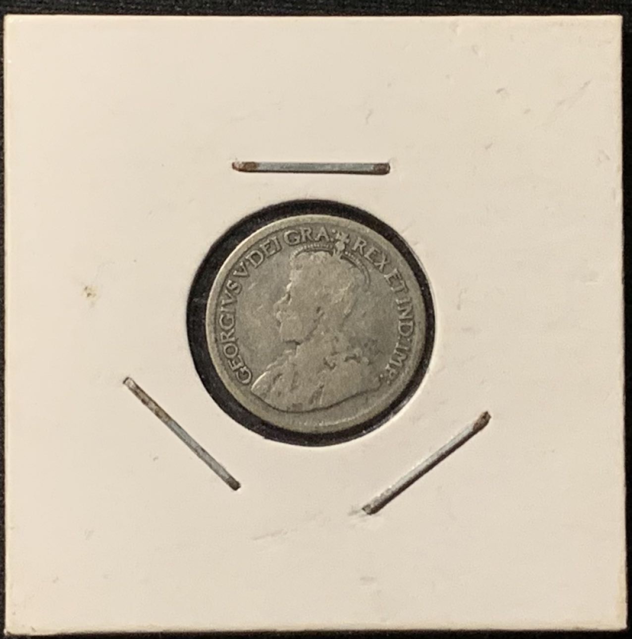 紫瑗钱币——第190期拍卖 加拿大 1920年 乔治五世 10分 2.32克 0.8克