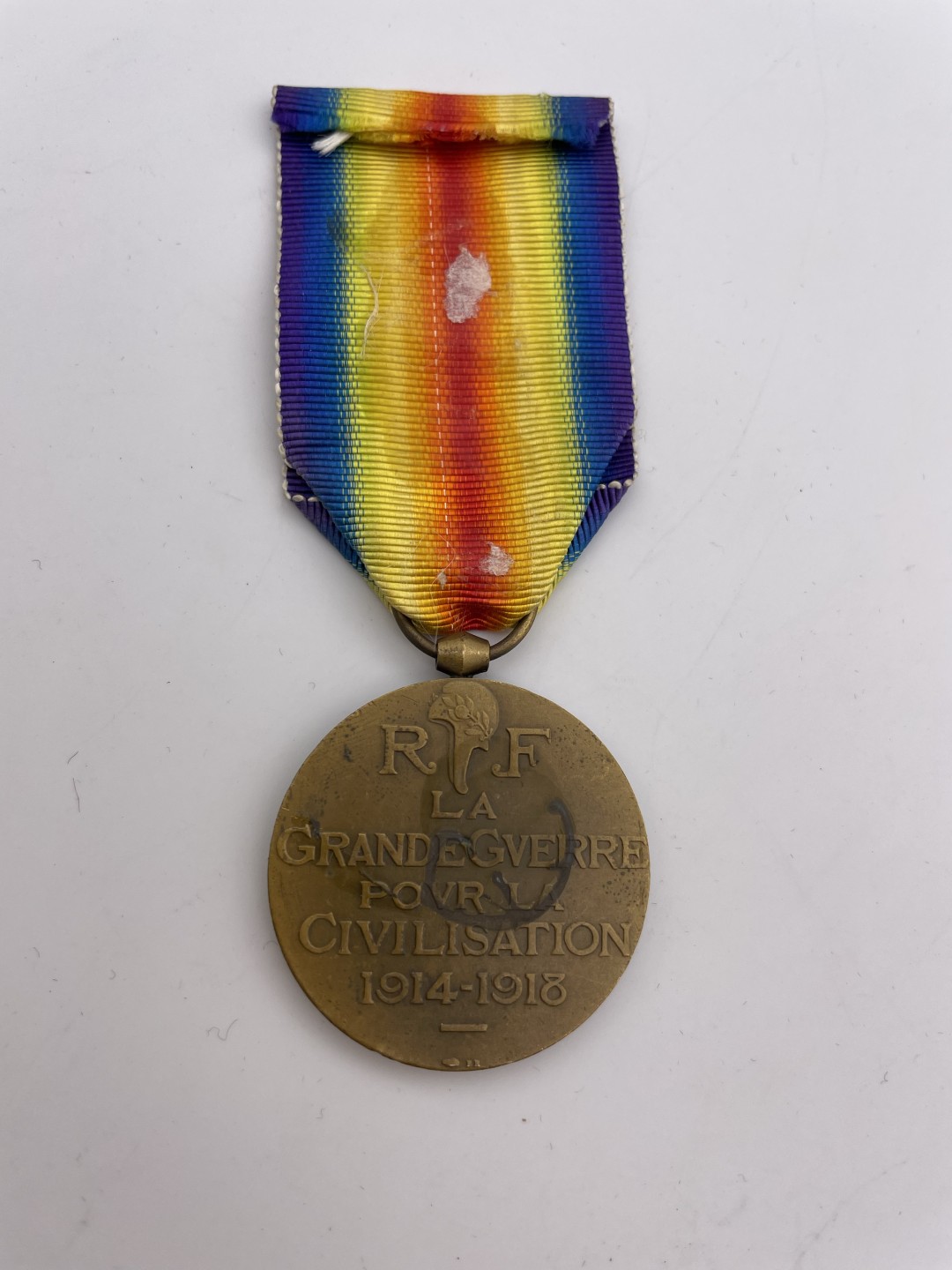 勋章奖章交易所5月22日拍卖 法国一战胜利奖章