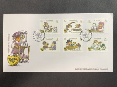 【第15期】莲池国际邮品拍卖 【奥尔德尼】2018 儿童读物温布斯（The Wombles）50周年 套票官封