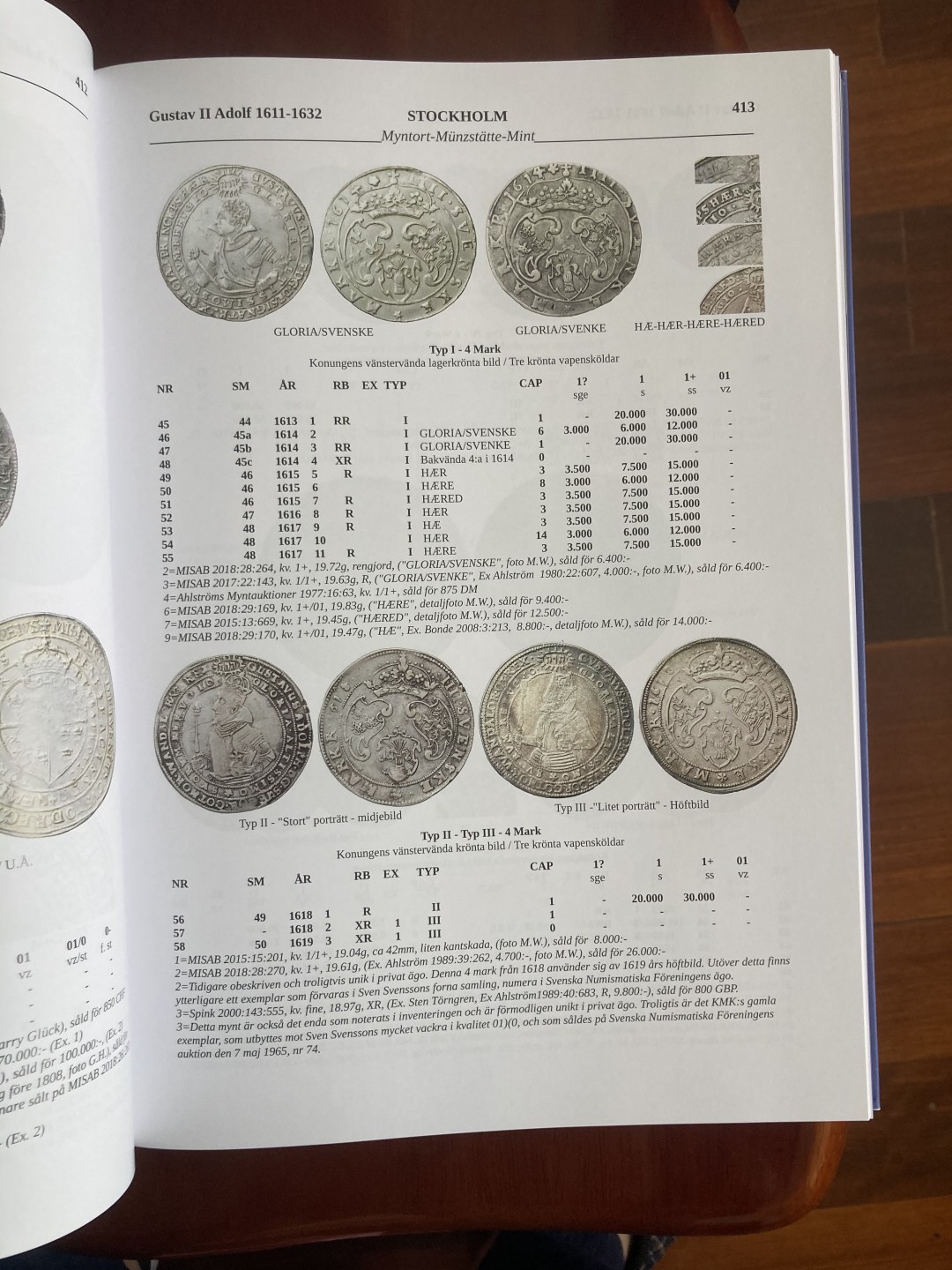 瑞典995-2022硬币目录，两册重约5.5公斤