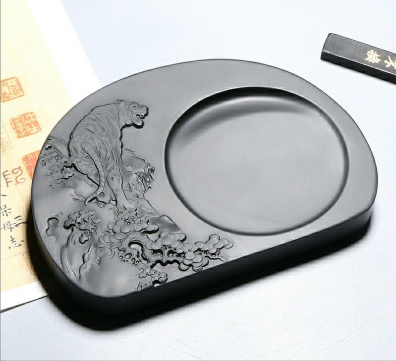 ♦中国古玩 楼閣 龍 漢詩刻紋入 老硯 古硯 古玩 文房四宝 古美術品 骨董品 ♢中国古玩 楼閣 龍 漢詩刻紋入 老硯 古硯 古玩 文房四宝 古美術