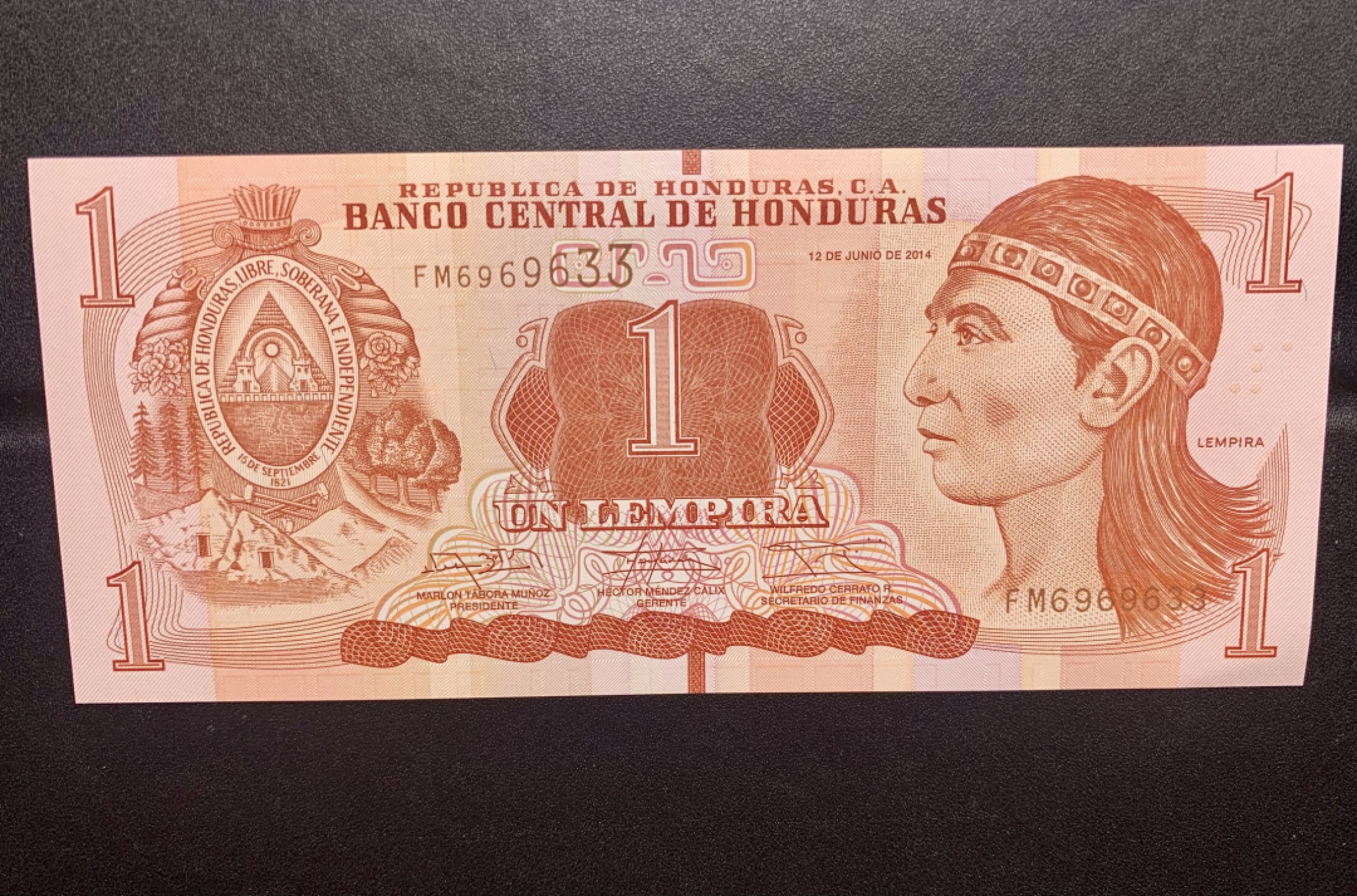 北极狼收藏12$ 洪都拉斯1伦皮拉