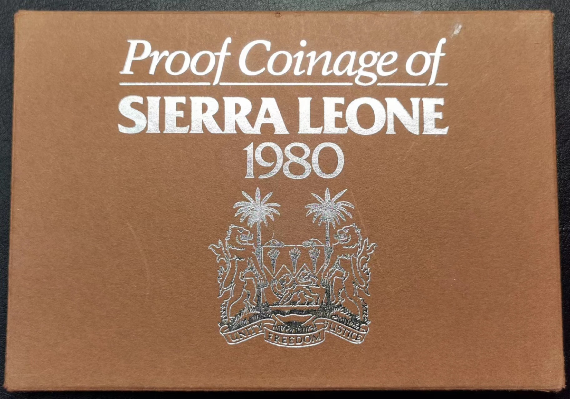 凡希社世界钱币微拍第二百二十三期 1980塞拉利昂精铸PS原封装！