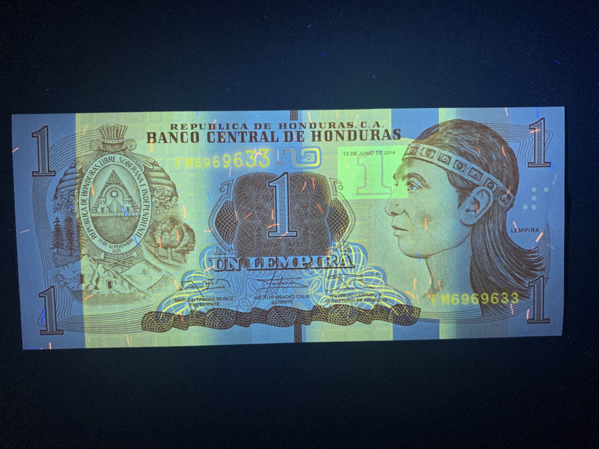 北极狼收藏12$ 洪都拉斯1伦皮拉