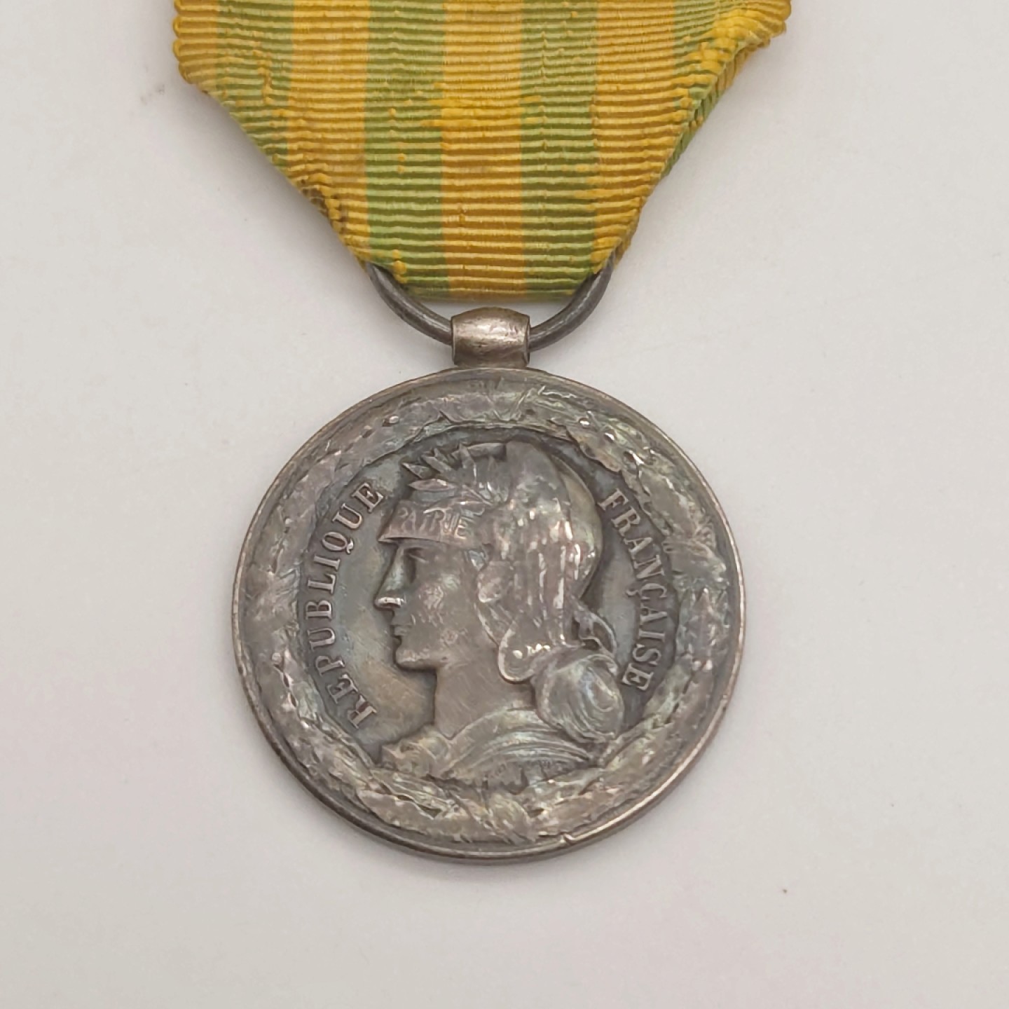 勋章奖章交易所5月28日拍卖 法国中法战争奖章（银质）