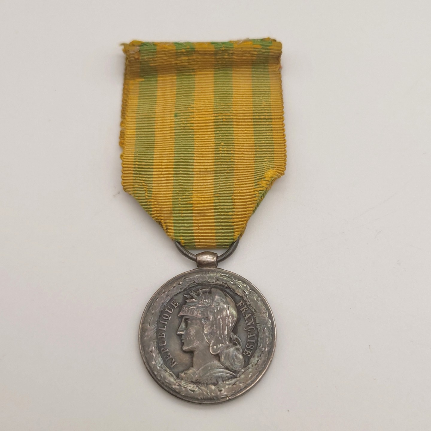 勋章奖章交易所5月28日拍卖 法国中法战争奖章（银质）