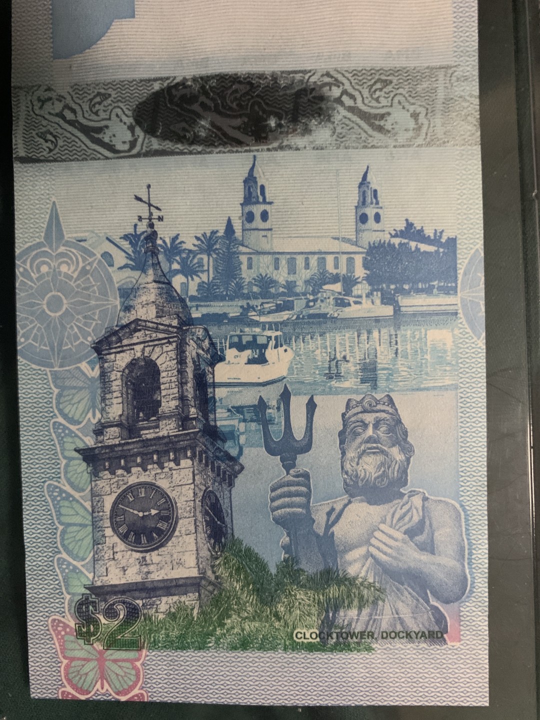 纸币专场 百幕大蓝鸟币