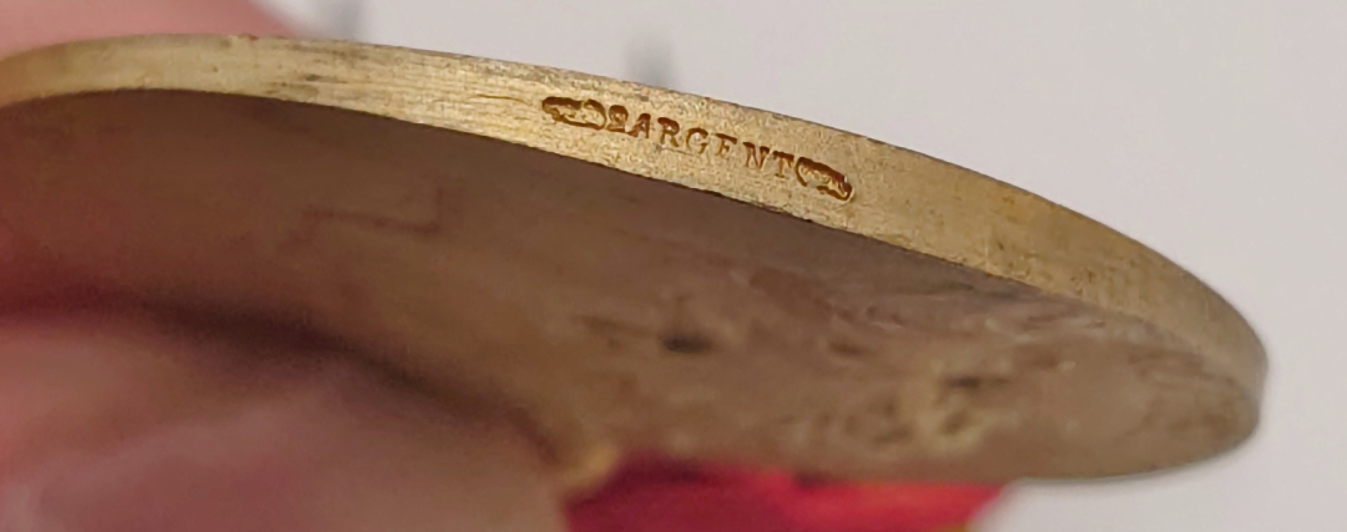 勋章奖章交易所5月28日拍卖 法国工业协会荣誉奖章（银质镀金）