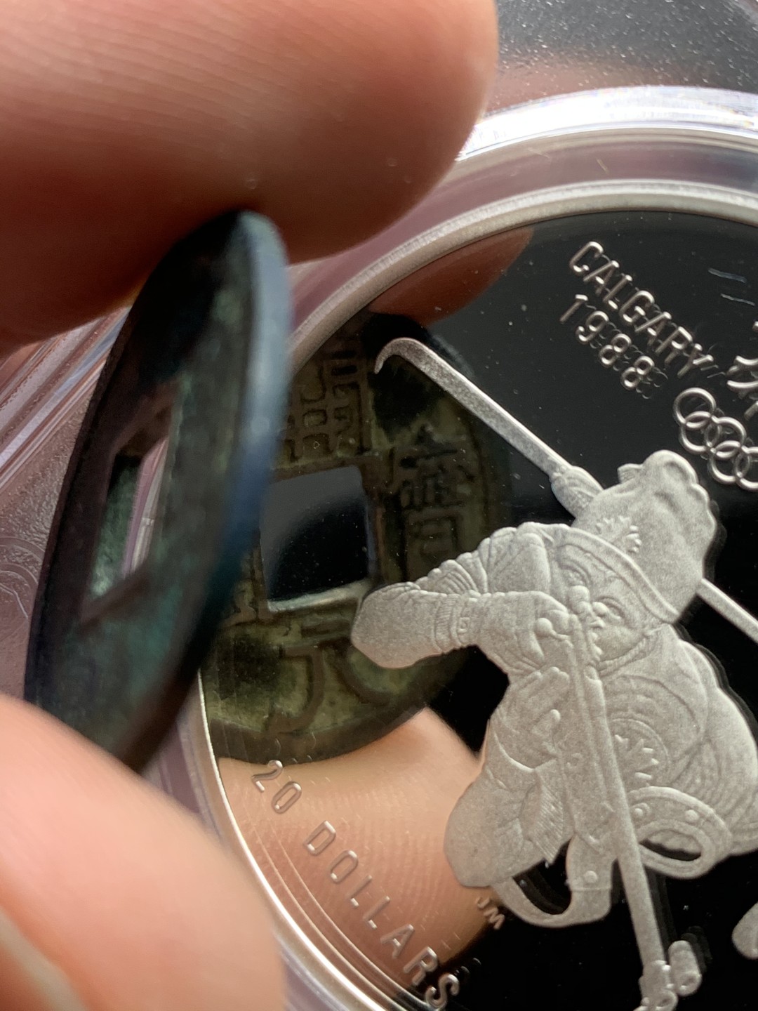 《竞宝斋》第59场-本周日，周一2场连拍（全场不限金额包邮） PCGS PR69DCAM 加拿大1986年大银币 伊丽莎白最美一版头像