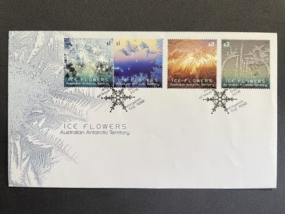 【第15期】莲池国际邮品拍卖 【澳属南极】2016 南极冰花 套票官封一个