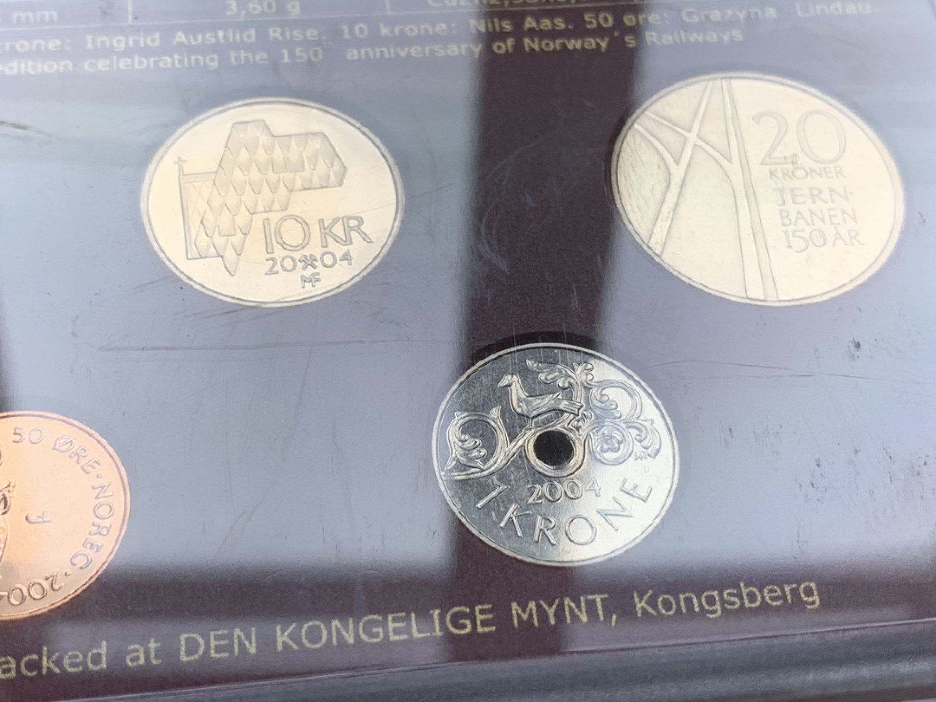 《竞宝斋》第59场-本周日，周一2场连拍（全场不限金额包邮） 挪威2004年五枚套