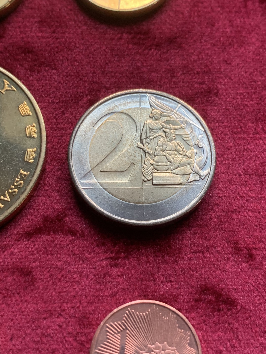 《竞宝斋》第59场-本周日，周一2场连拍（全场不限金额包邮） 奥尔德尼岛2004年欧元试铸样币