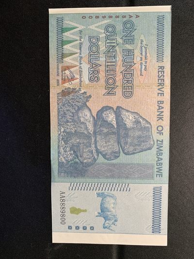 稀奇·捡漏专场（0元起拍，免佣金，） - 津巴布韦测试钞