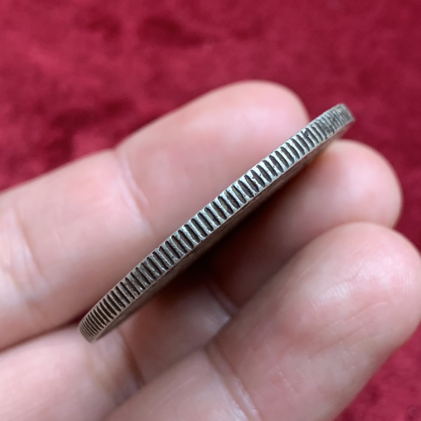 《竞宝斋》第59场-本周日，周一2场连拍（全场不限金额包邮） 坐洋 1907年 1元 五彩包浆 大银币 底板一流 可以评级