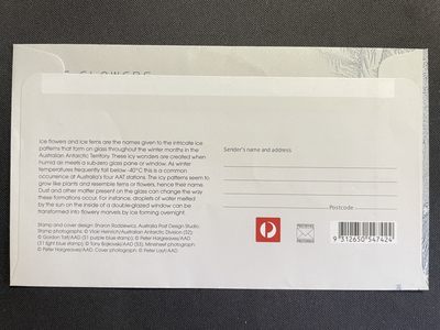 【第15期】莲池国际邮品拍卖 【澳属南极】2016 南极冰花 套票官封一个