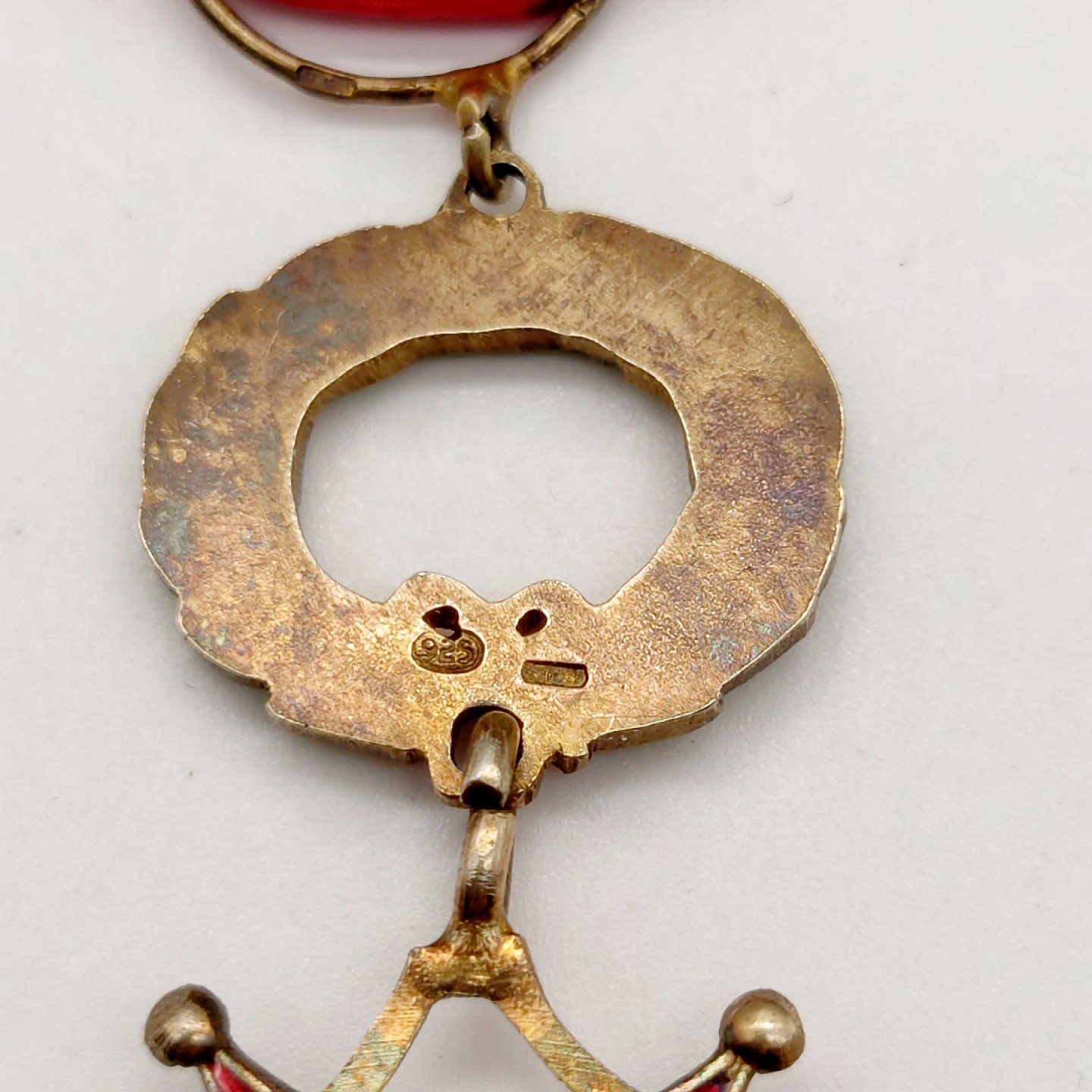 勋章奖章交易所5月28日拍卖 梵蒂冈骑士级圣格里高利勋章（银质镀金珐琅）