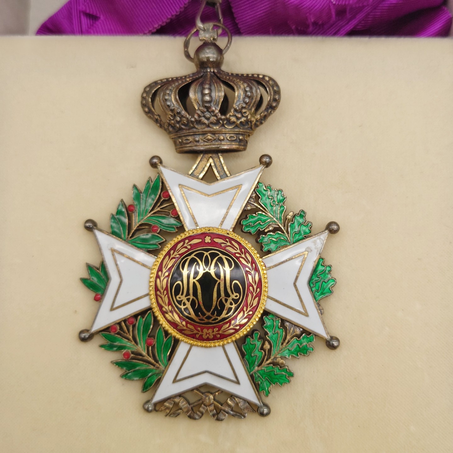 勋章奖章交易所5月28日拍卖 比利时大十字级利奥波德勋章