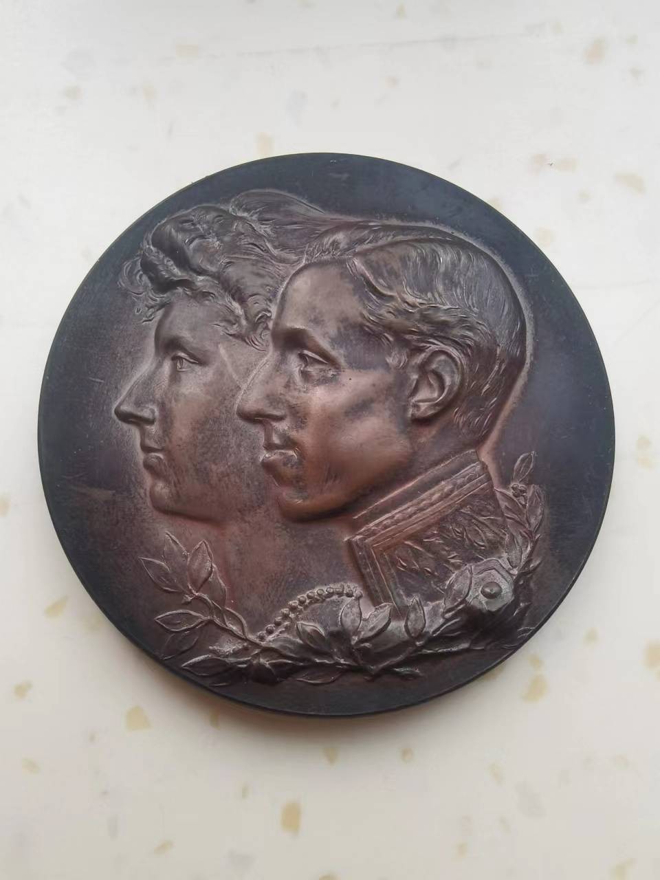 欧洲纪念章3 1908年萨拉戈萨法国展铜章