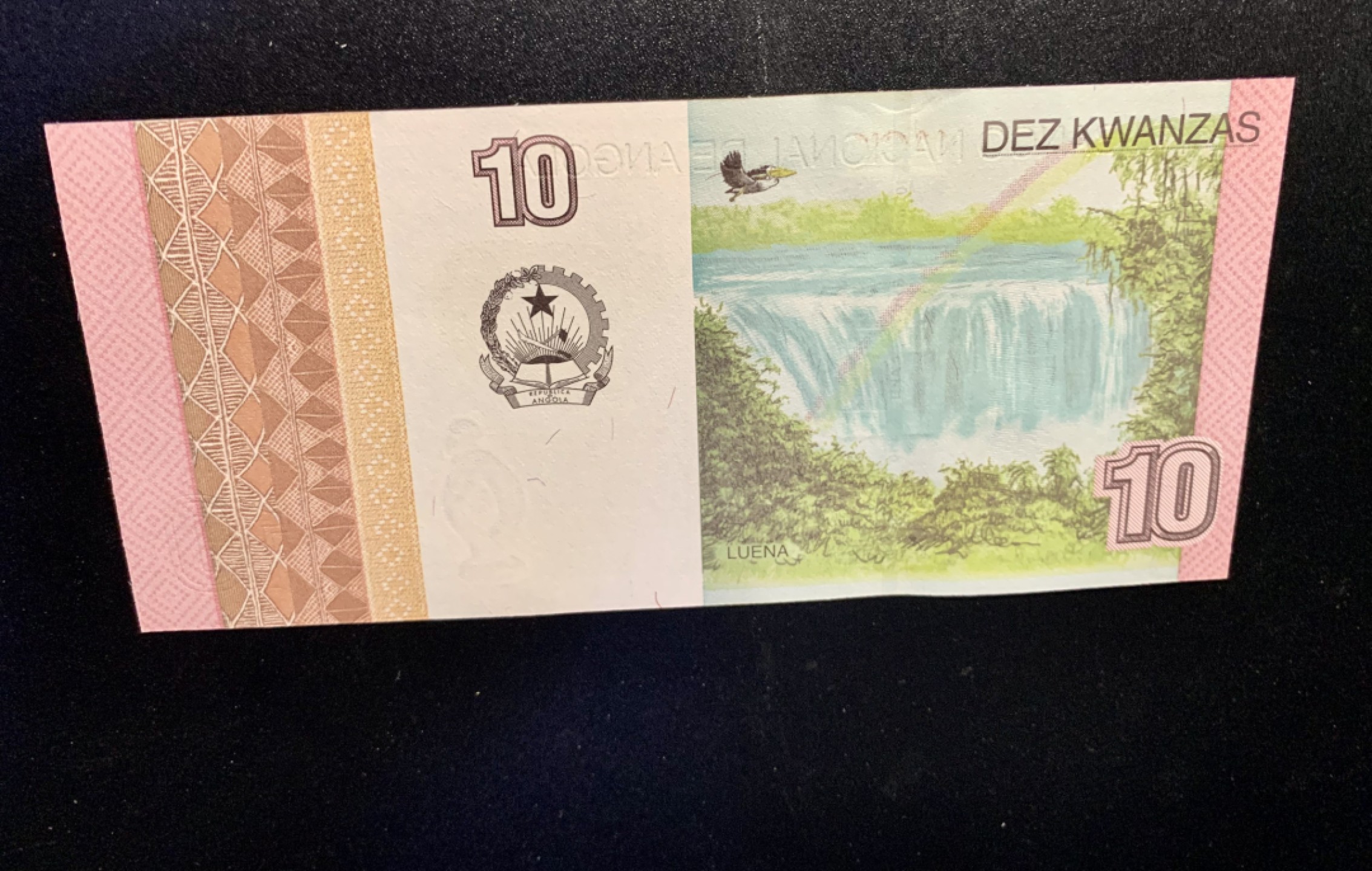 北极狼藏苑社捡漏专场. 安哥拉10宽扎 测试钞