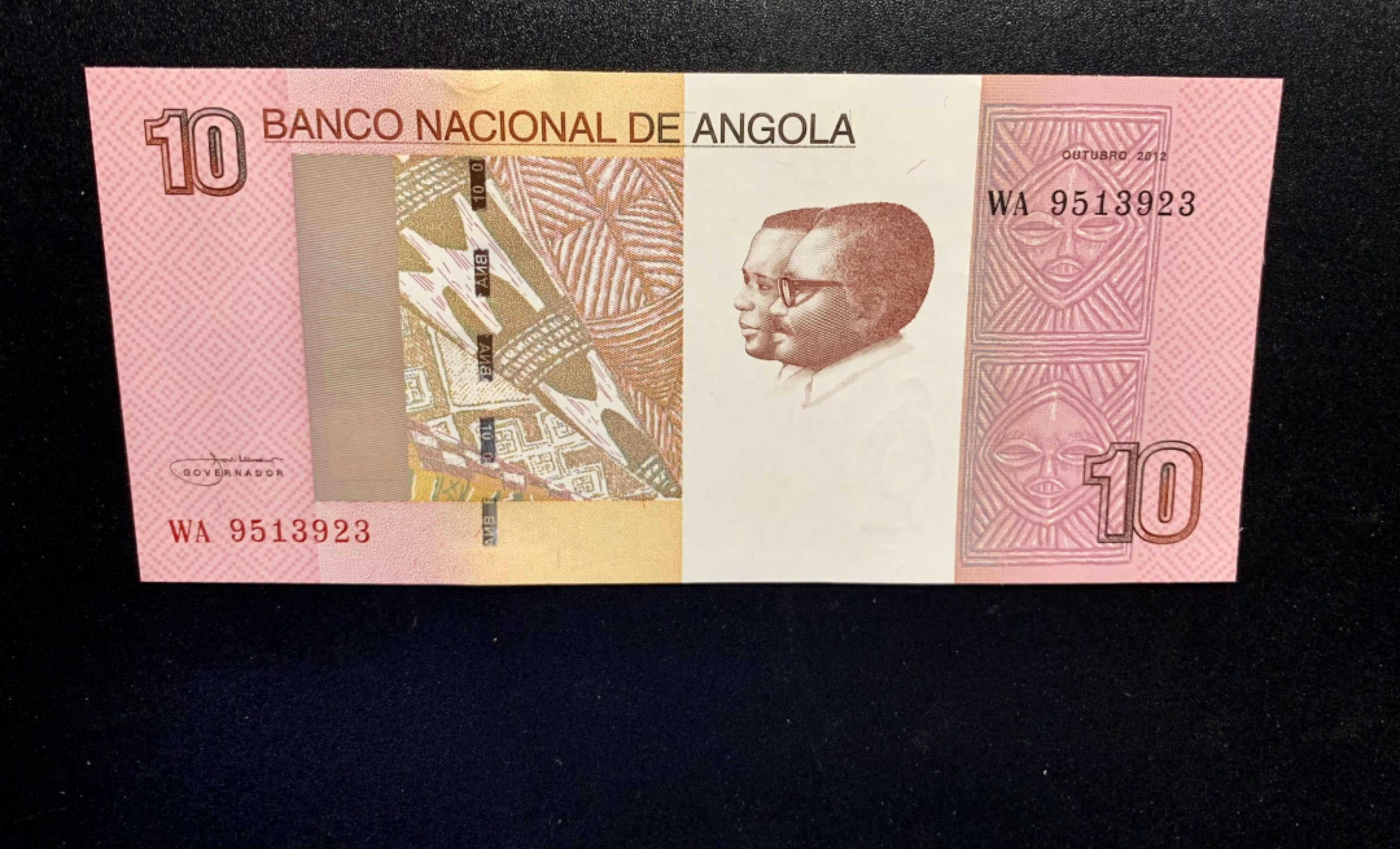 北极狼藏苑社捡漏专场. 安哥拉10宽扎 测试钞