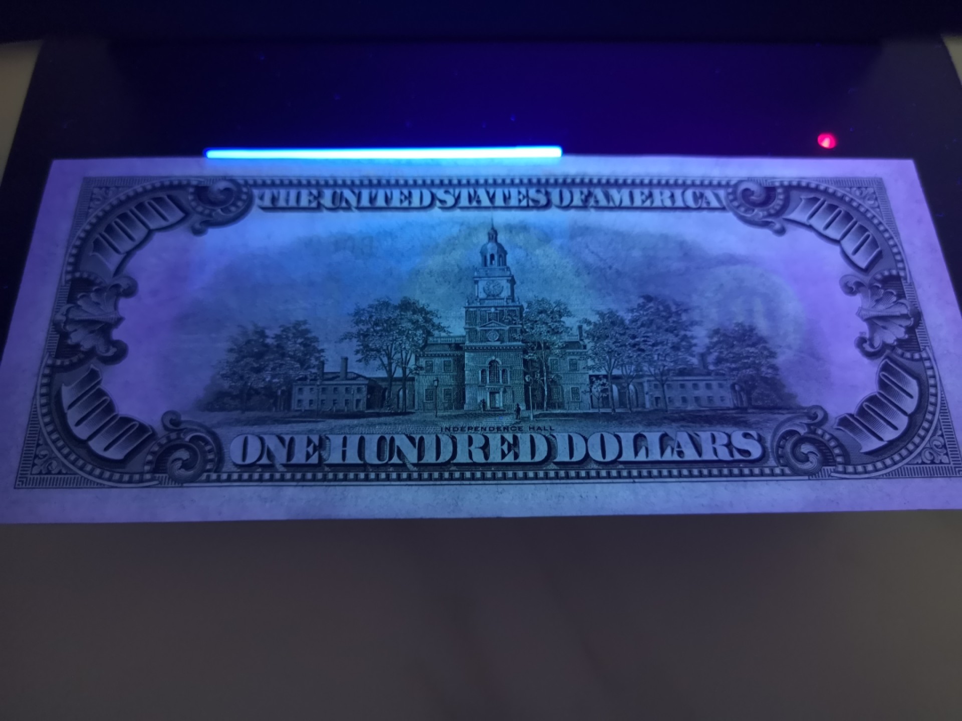 《外钞收藏家》第一百七十九期拍卖 1934年100美元 近新 品相如图 有潮癍