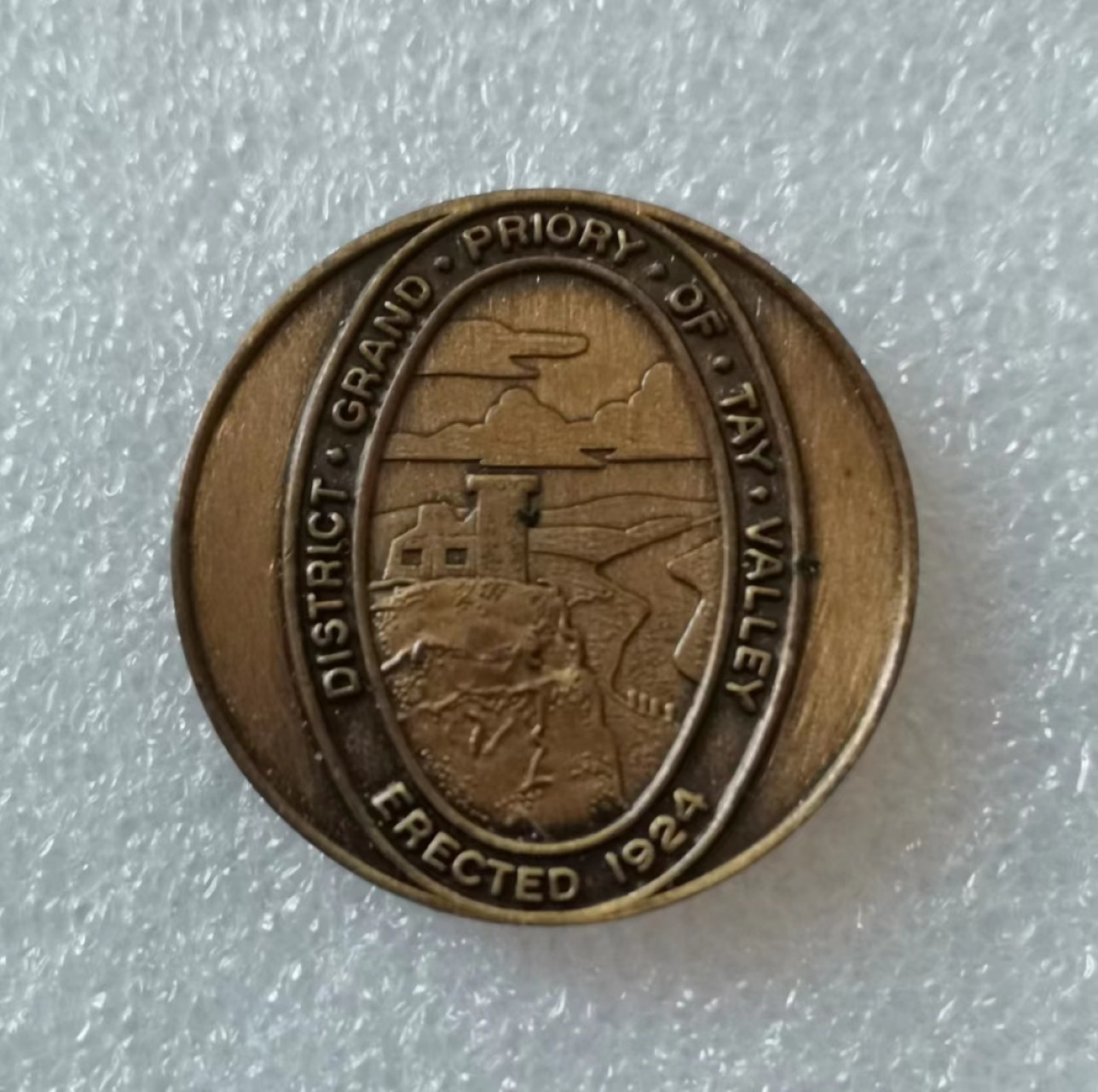 瓶子🏺第40期拍卖会 共济会1924号分会铜质代币
