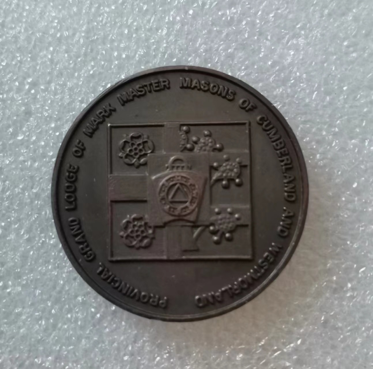 瓶子🏺第40期拍卖会 共济会2000年铜质代币诺亚方舟版