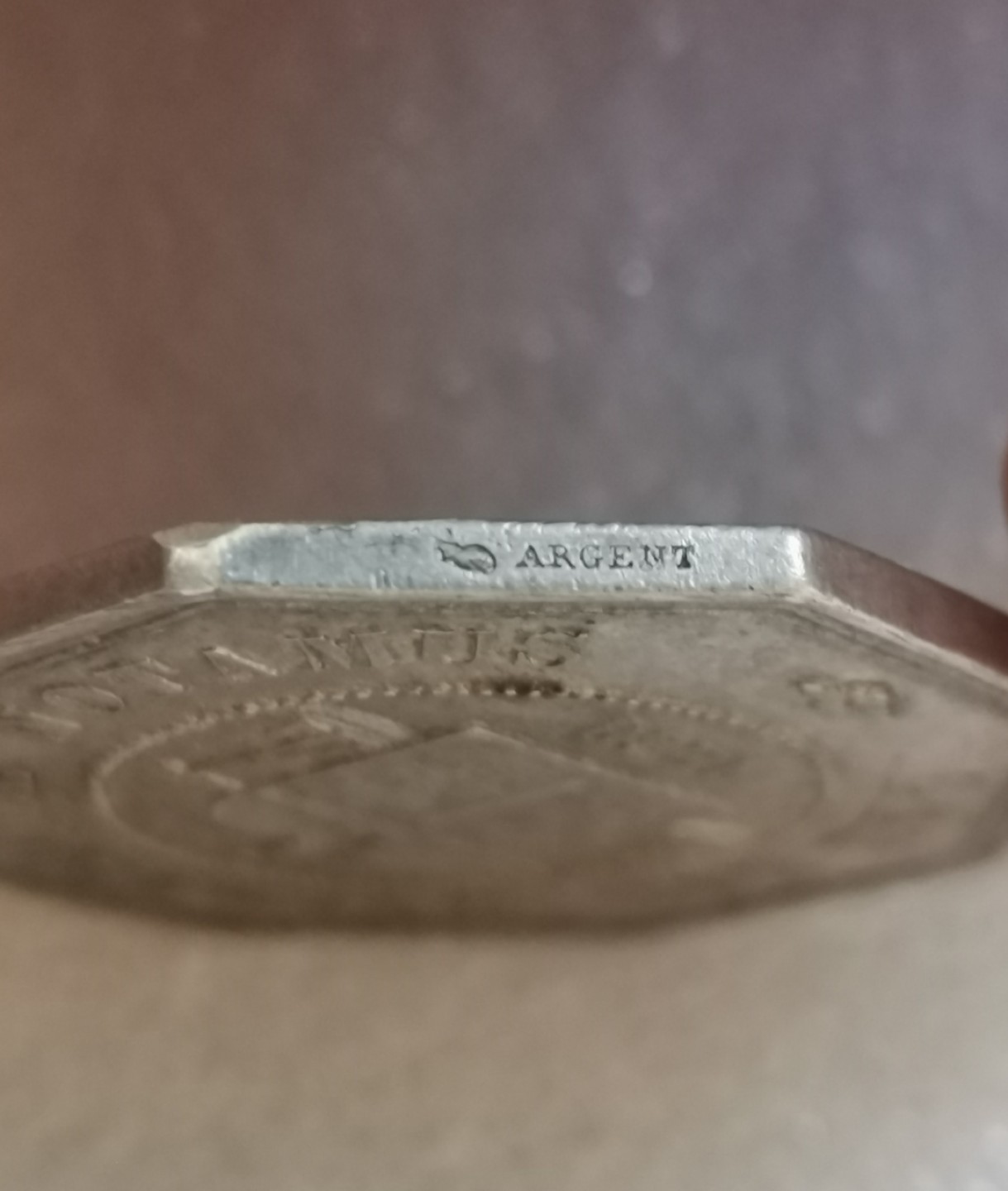 瓶子🏺第40期拍卖会 法国1858年公证人Jeton银质八角