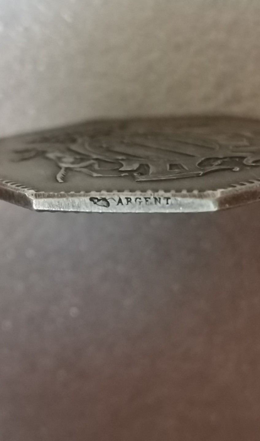 瓶子🏺第40期拍卖会 法国19世纪雷恩城市Jeton银质八角