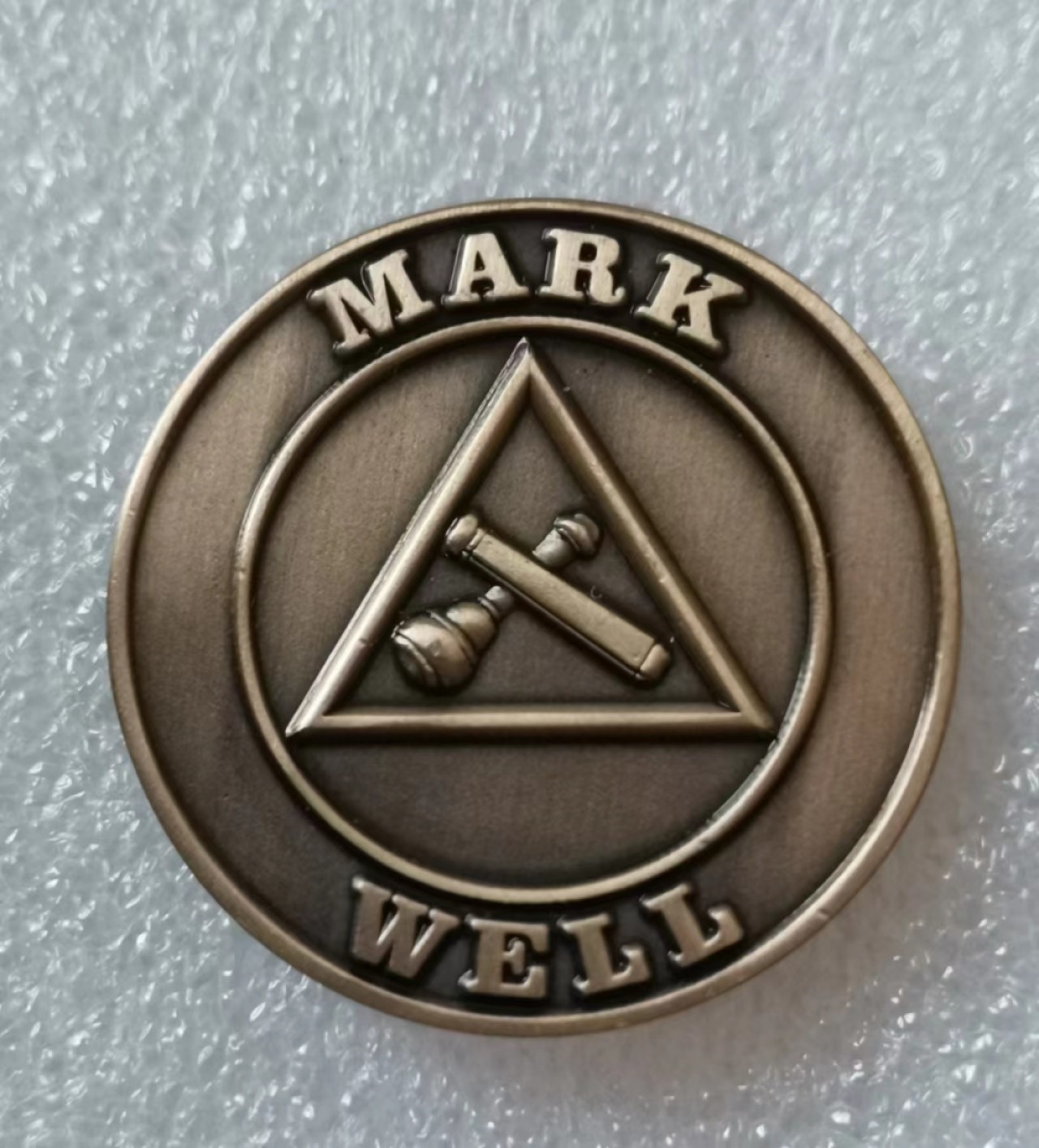 瓶子🏺第40期拍卖会 共济会2006年英国皇家分会铜质代币