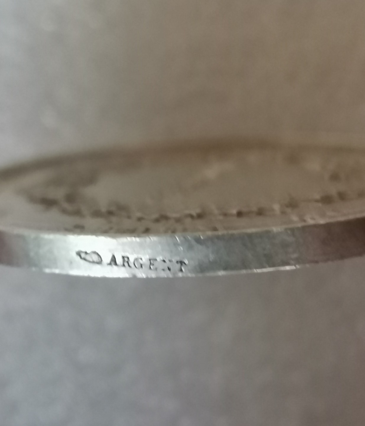 瓶子🏺第40期拍卖会 法国1824年公证人女神版Jeton银质八角