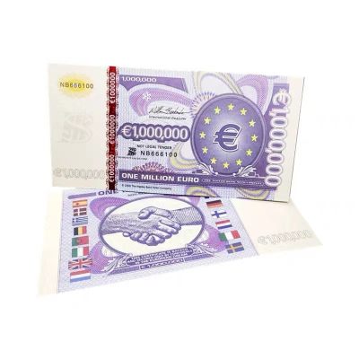 百万欧元测试钞，欧盟版 - 百万欧元测试钞，欧盟版
