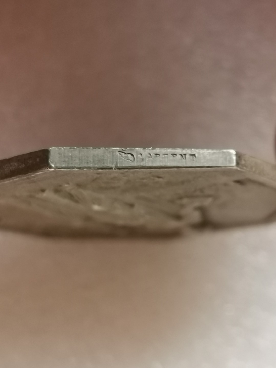 瓶子🏺第40期拍卖会 法国1859年摩龙大师作品工业部女神版Jeton银质八角