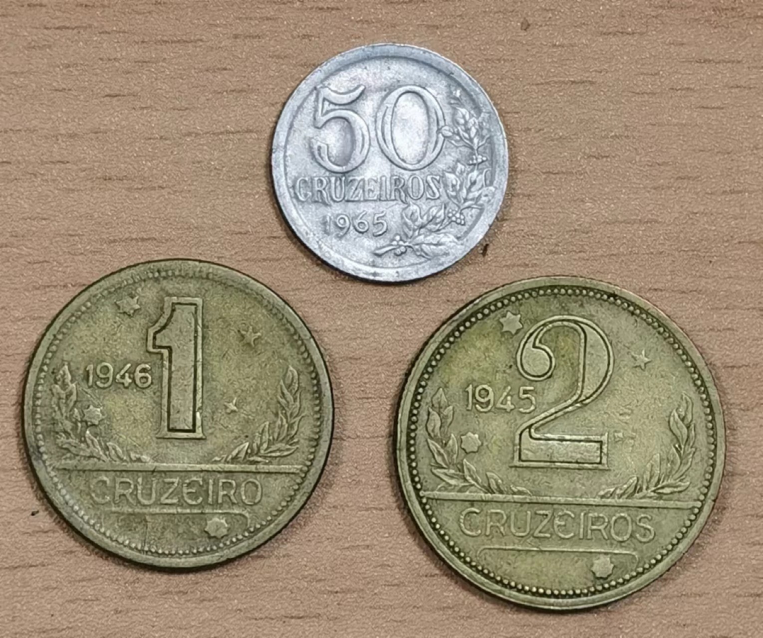 北京马甸外币专卖微拍第七十七期，非贵金属外国纪念币，流通币专场，陆续上新欢迎关注 巴西早期流通币