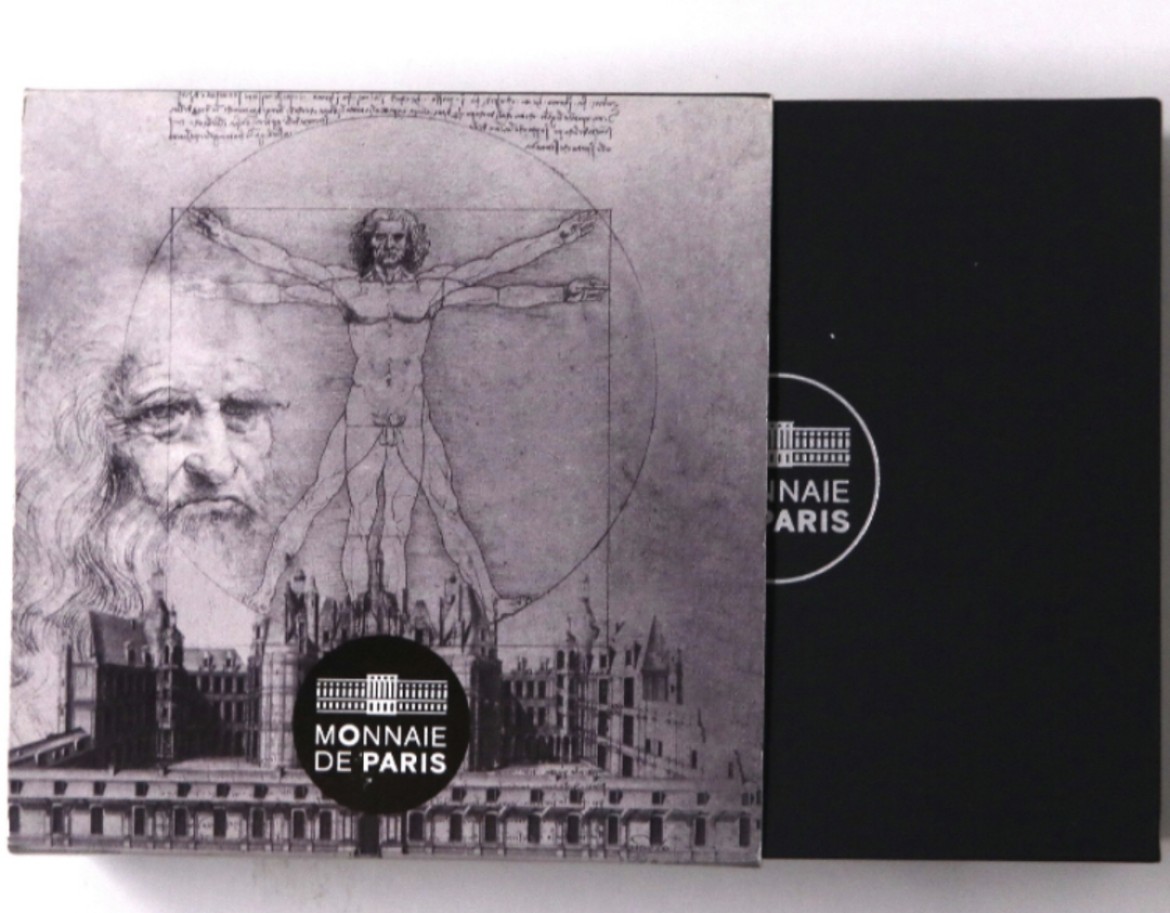 老精稀金银币专场「第7期」 2019年5盎司法国达芬奇逝世500周年银币