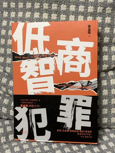 零元拍：著名推理作家紫金陈亲笔签名著书《低智商犯罪》 - 零元拍：著名推理作家紫金陈亲笔签名著书《低智商犯罪》