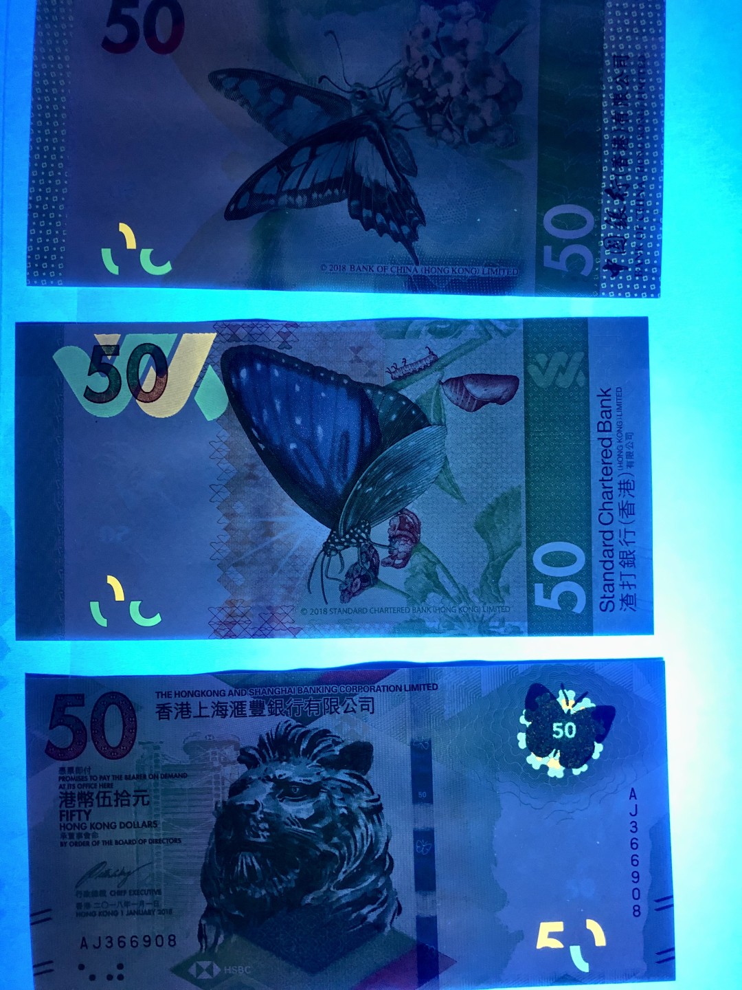 北极狼收藏17$ 蝶舞花开·珍稀蝴碟文化艺术钞