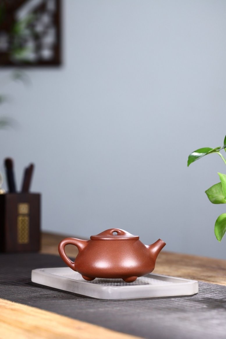 精品宜兴紫砂壶专拍场 景舟石瓢 (底槽清) 