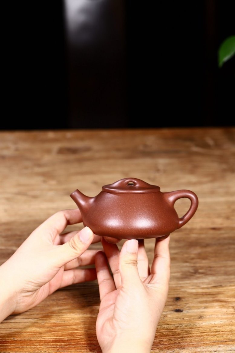 精品宜兴紫砂壶专拍场 景舟石瓢 (底槽清) 