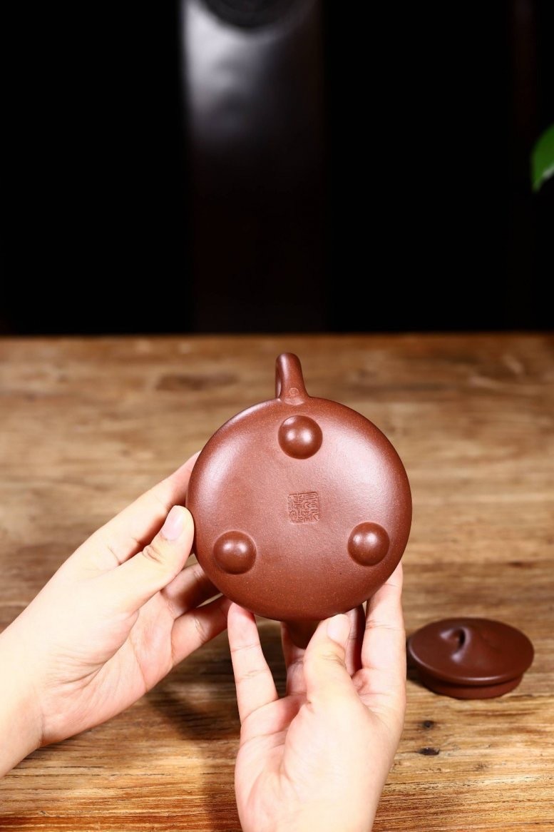 精品宜兴紫砂壶专拍场 景舟石瓢 (底槽清) 