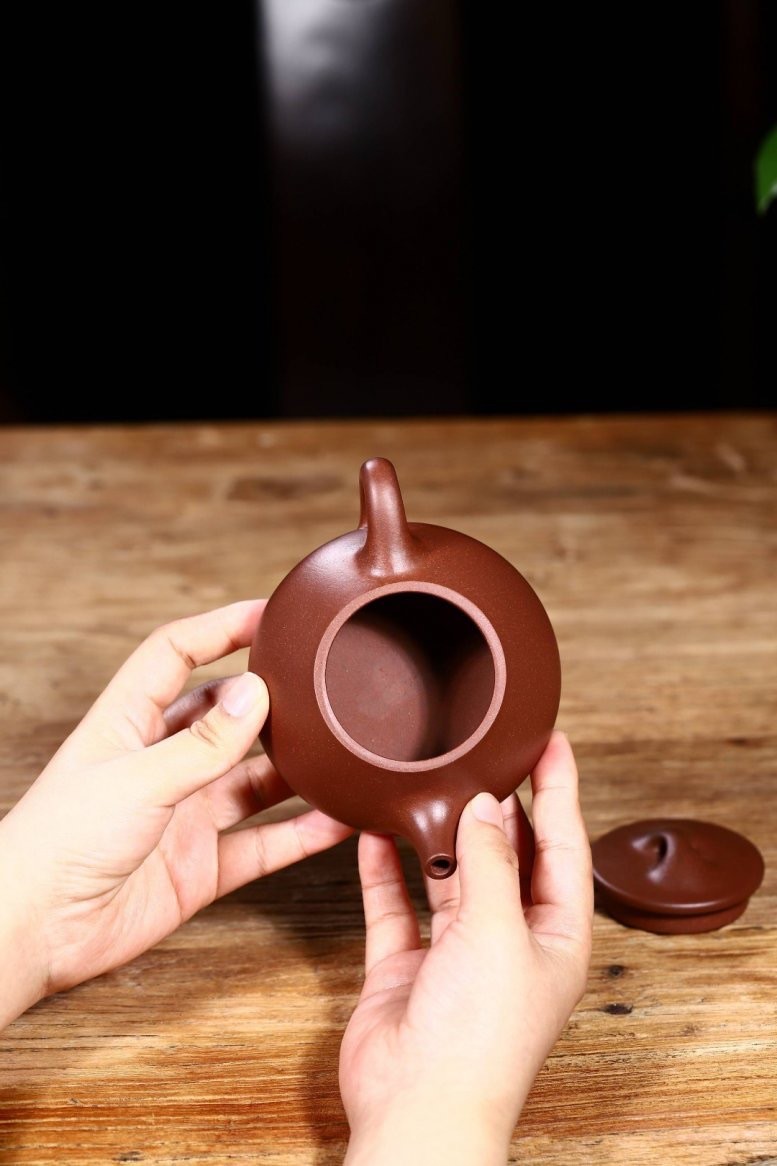 精品宜兴紫砂壶专拍场 景舟石瓢 (底槽清) 