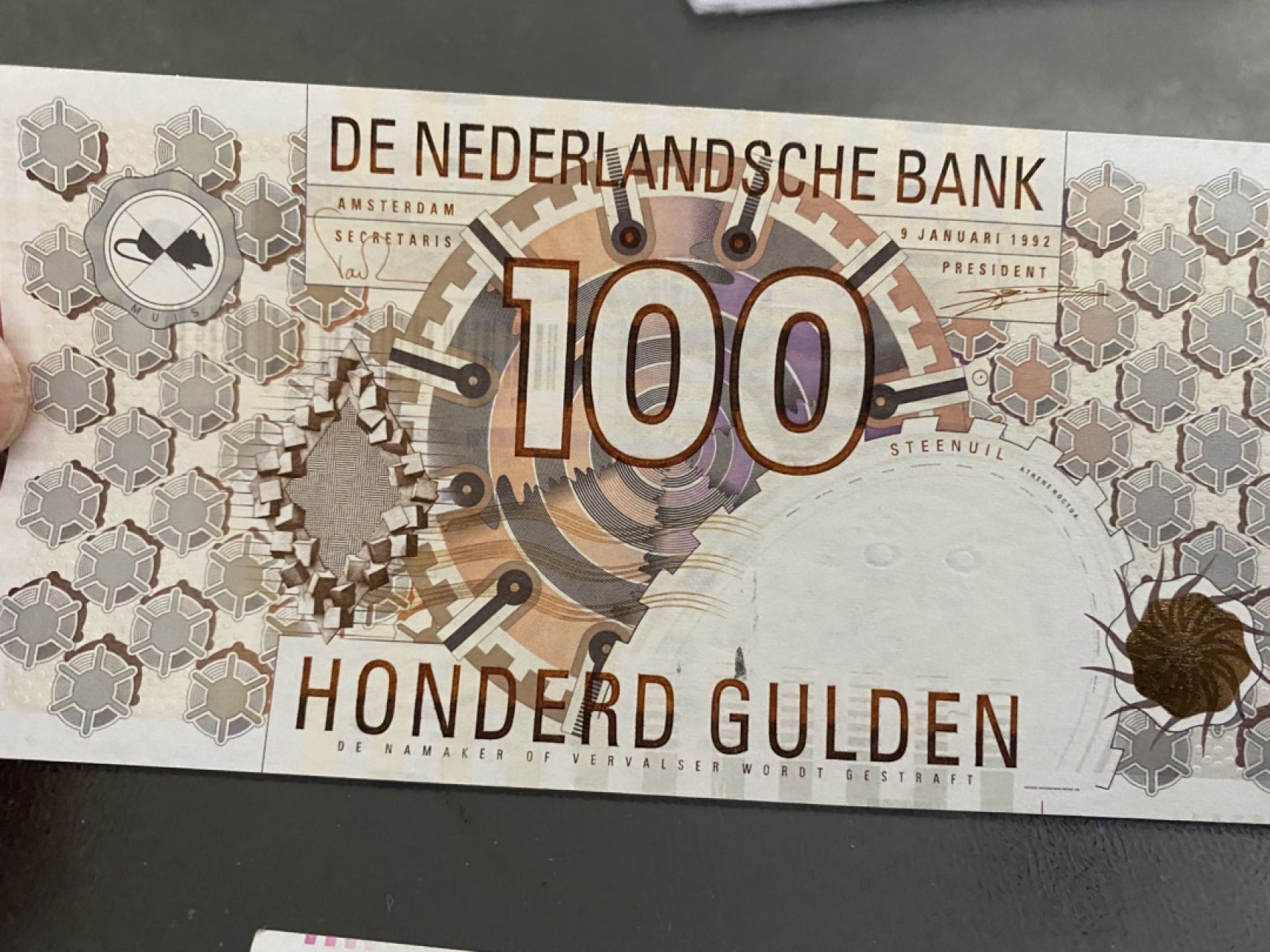 收藏联盟164期拍卖 综合场今晚七点开拍 漏还很多等您来 荷兰齿轮版25/100盾 AU品