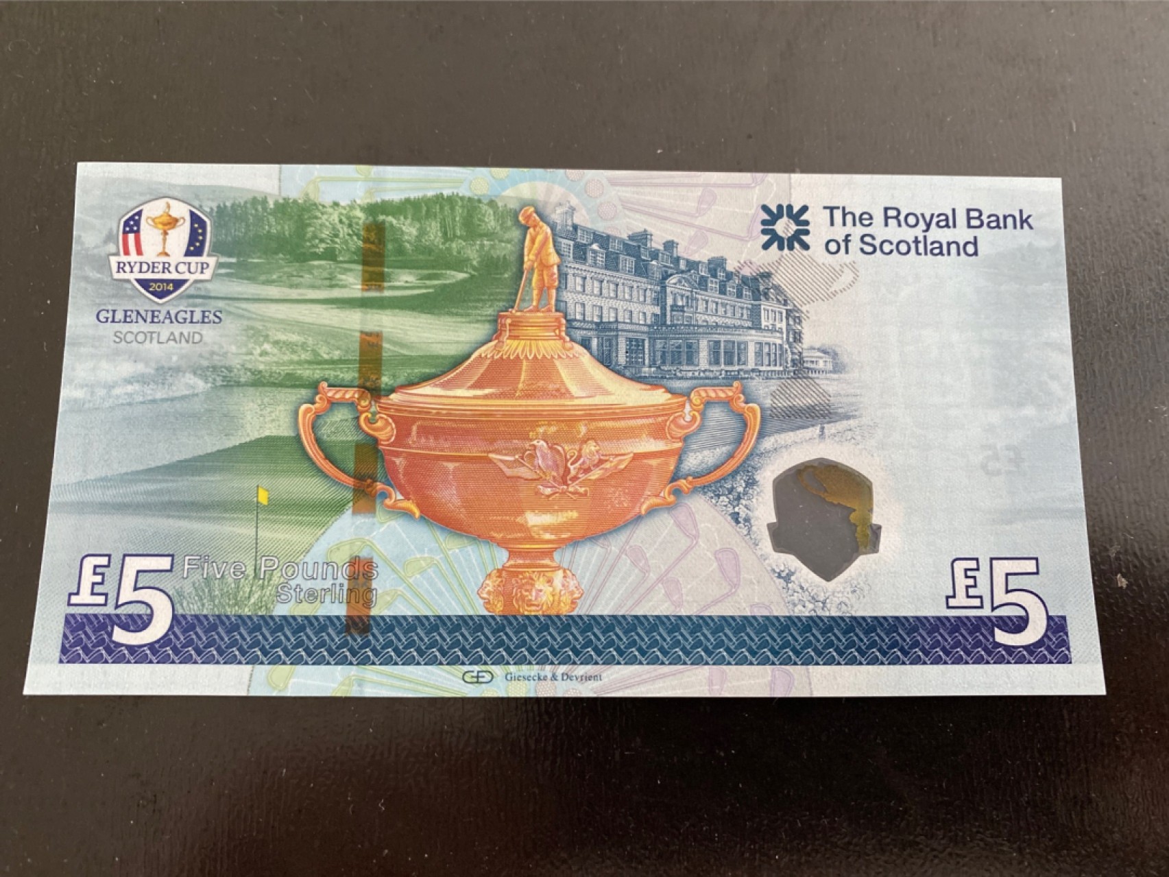 收藏联盟164期拍卖 综合场今晚七点开拍 漏还很多等您来 苏格兰皇家银行5镑 半塑料纪念钞 全新