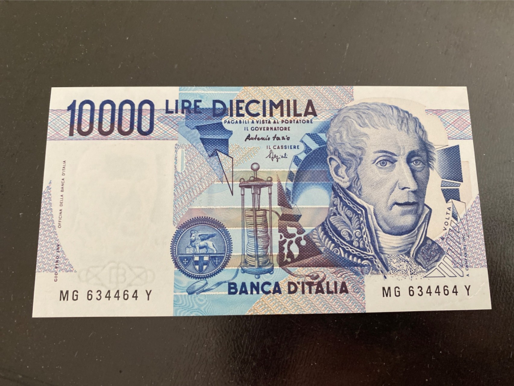 收藏联盟164期拍卖 综合场今晚七点开拍 漏还很多等您来 1984意大利10000里拉 全新