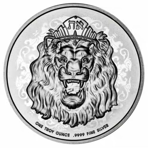 世界金银币专拍场 现货 2022纽埃咆哮的雄狮1盎司普制限量银币