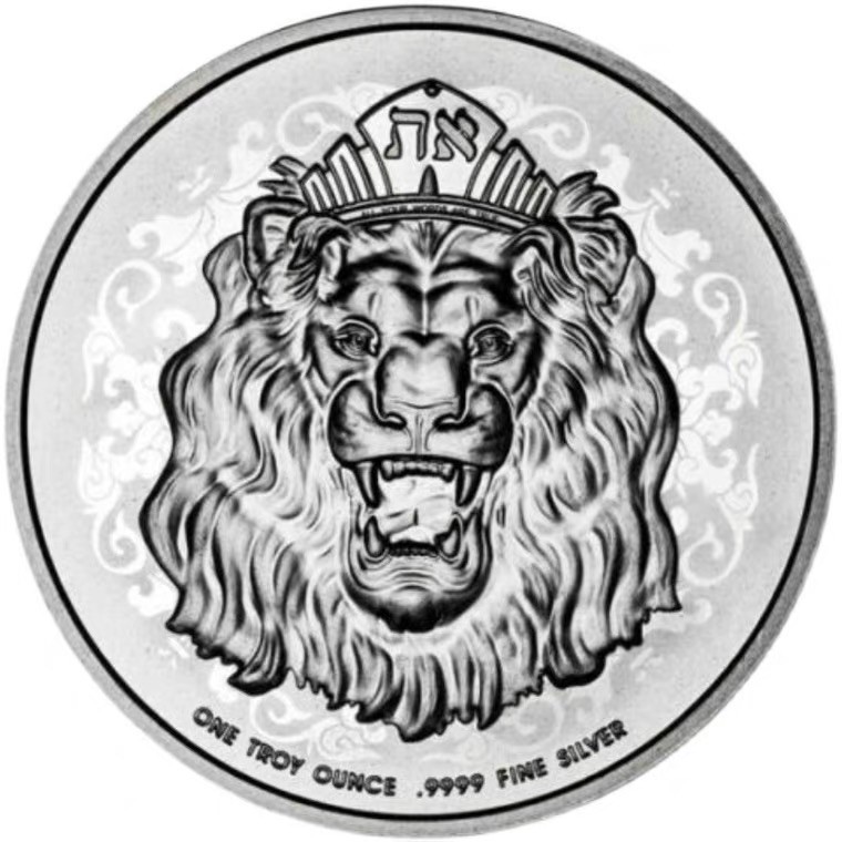 世界金银币专拍场 现货 2022纽埃咆哮的雄狮1盎司普制限量银币