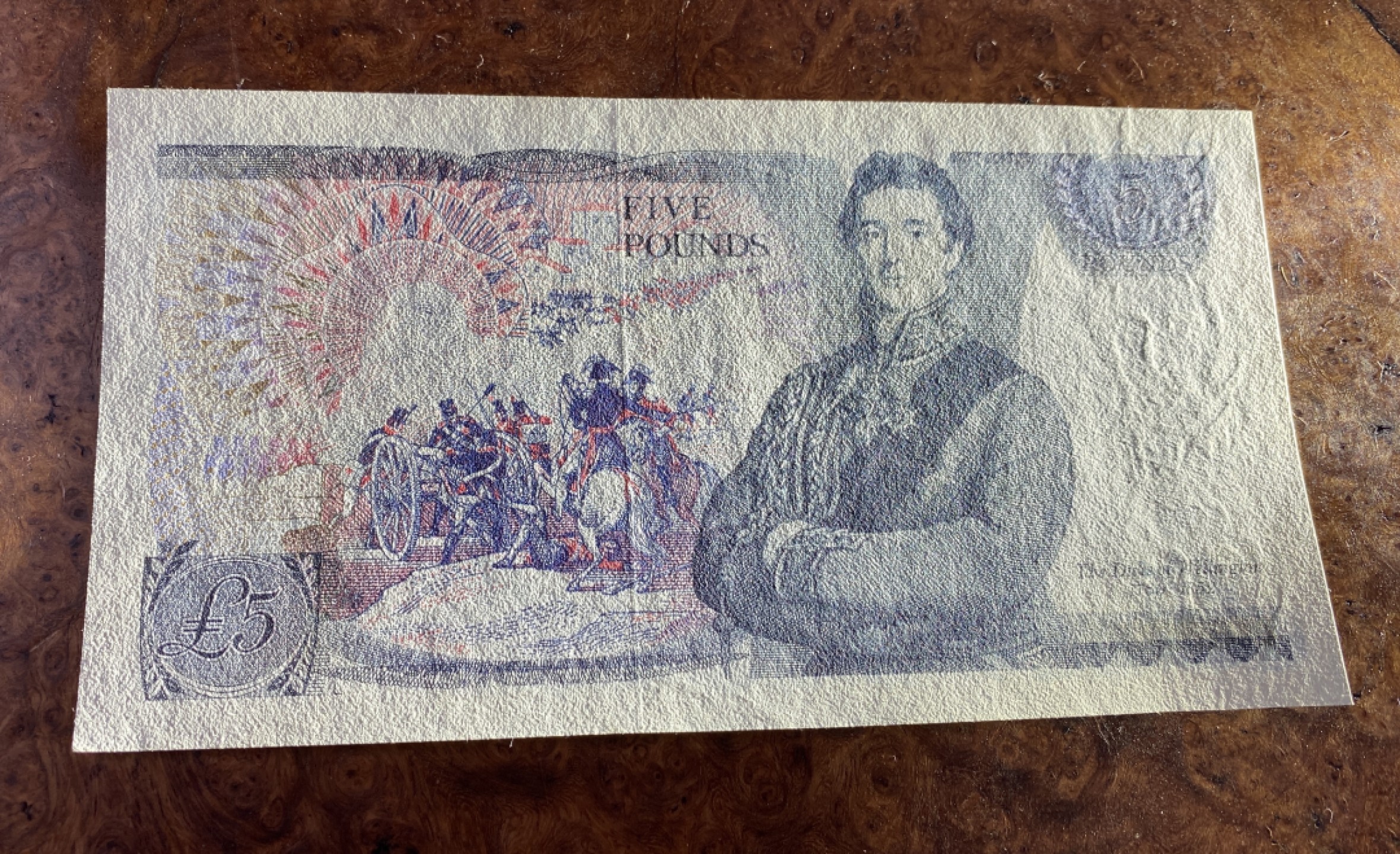 Chase Auction 第12期 - - 中外纸钞、民国炒联拍！ 英国D序列5镑，unc，品相如图！