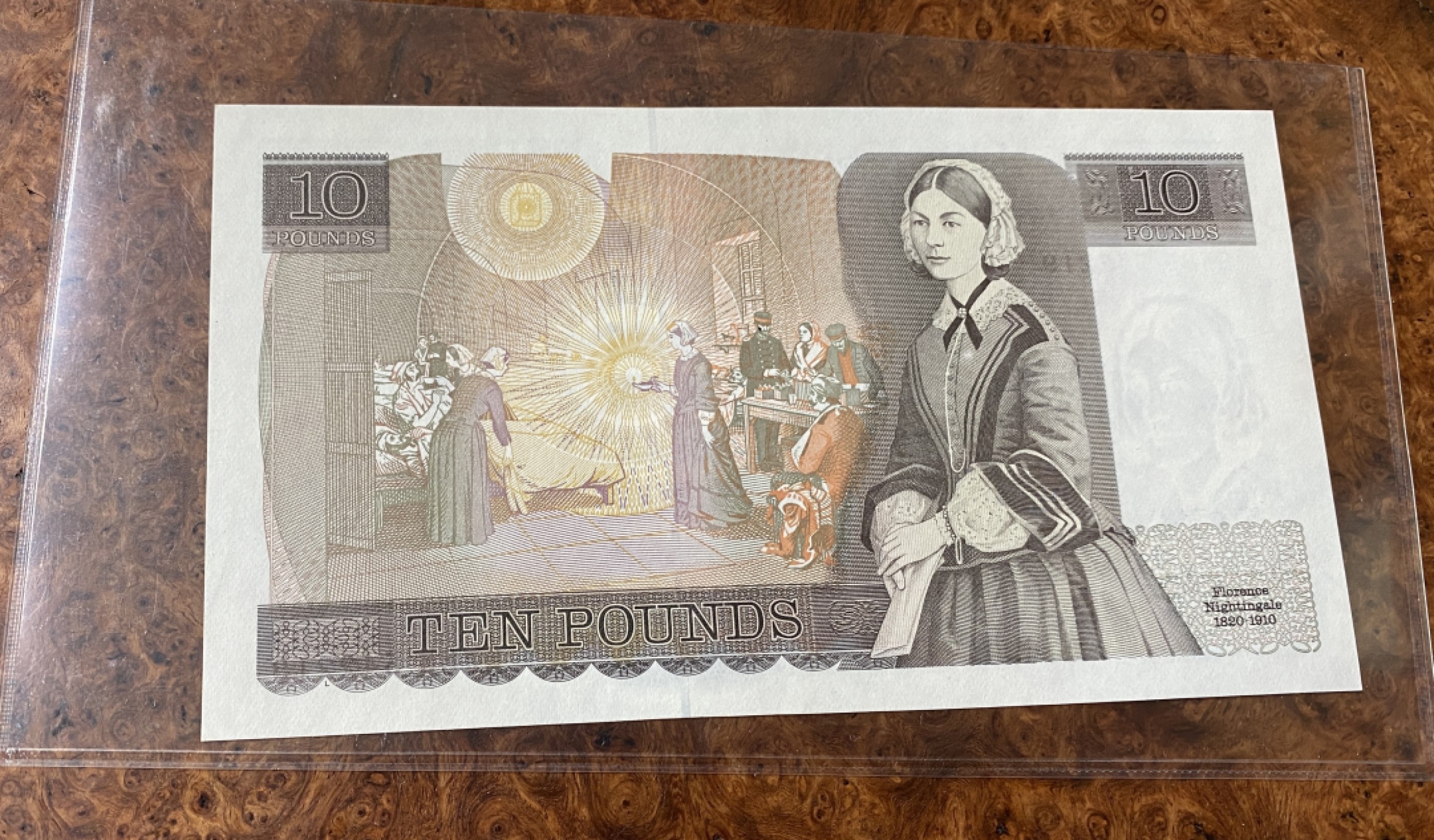 Chase Auction 第12期 - - 中外纸钞、民国炒联拍！ 英国D序列10镑，unc，品相如图！