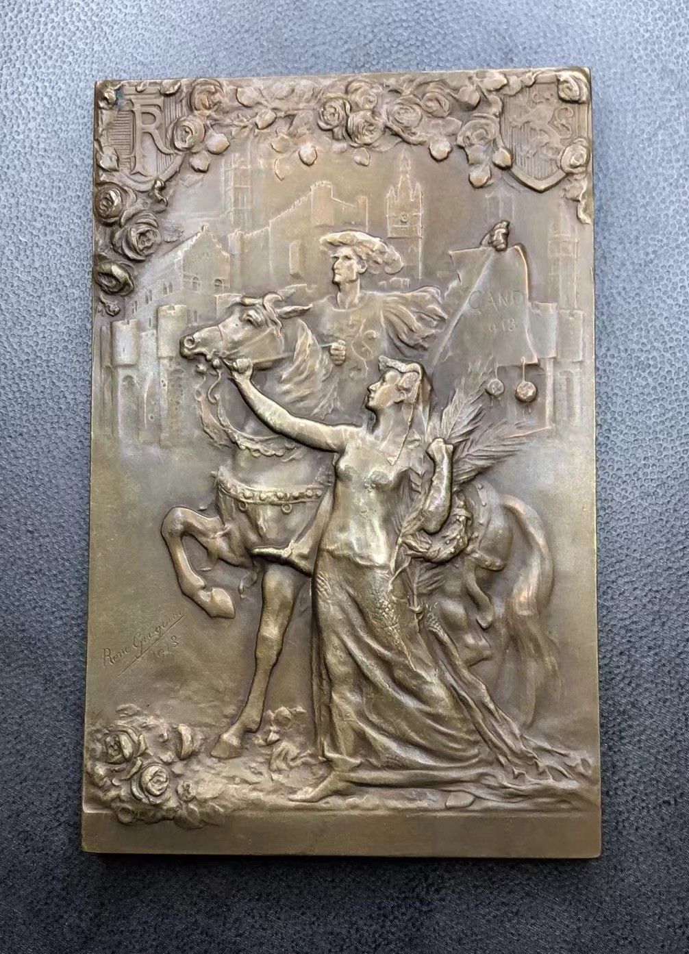 端午安康大放送~欧洲新艺术麦朵尔 1913年跟特博览会