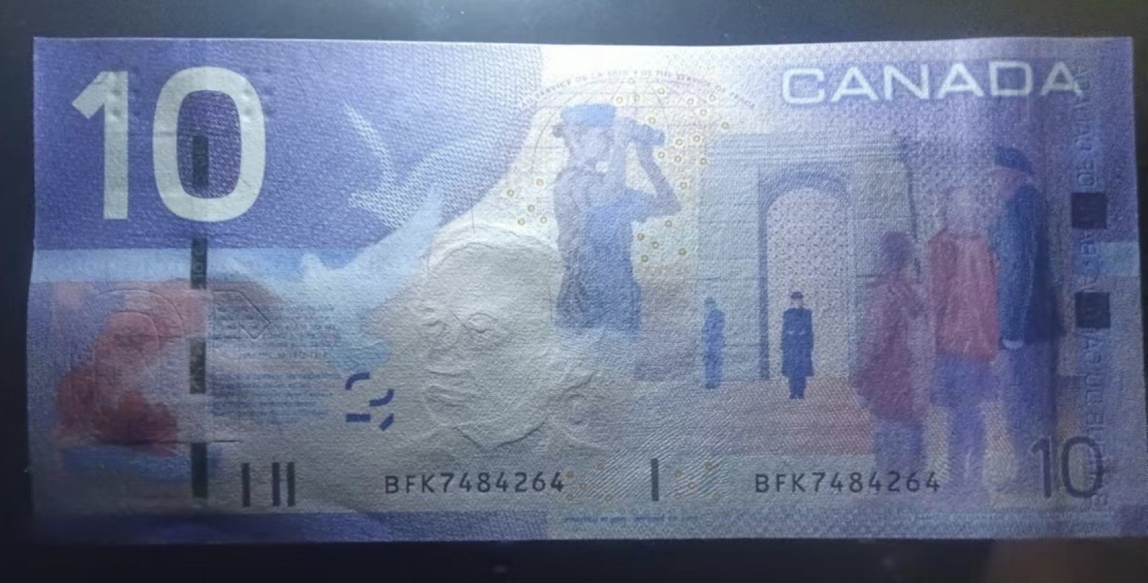 Chase Auction 第12期 - - 中外纸钞、民国炒联拍！ 加拿大10加元一张，旅版，unc，品相如图！